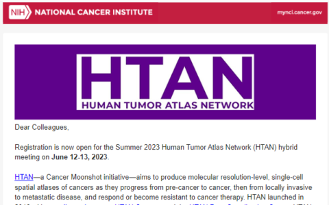 Memo from National Cancer Institute